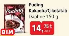 DAPHNE PUDİNG KAKAOLU/ÇİKOLATALI 150 G
